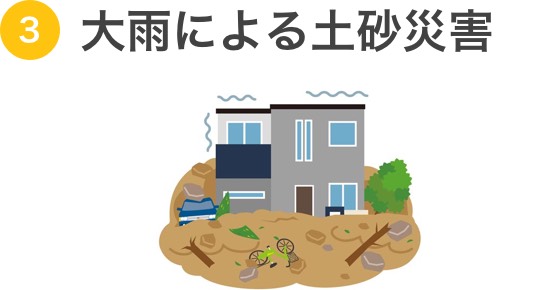 大雨による土砂災害